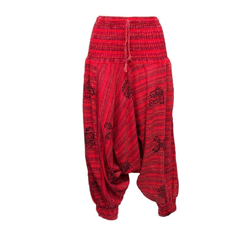 Men's Acid Wash Drop Harem Pants