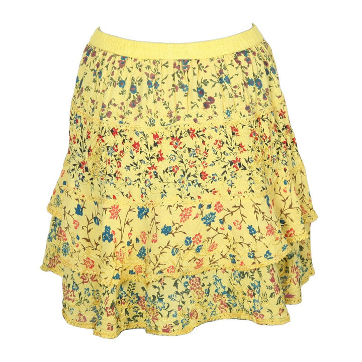 Floral Rah Rah Skirt