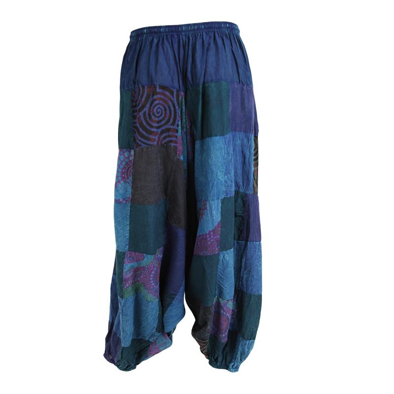 Low Crotch Overdyed Harem Pants