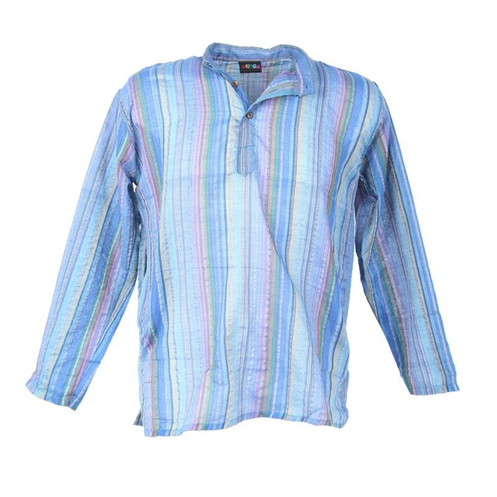 Mens Seersucker Shirt