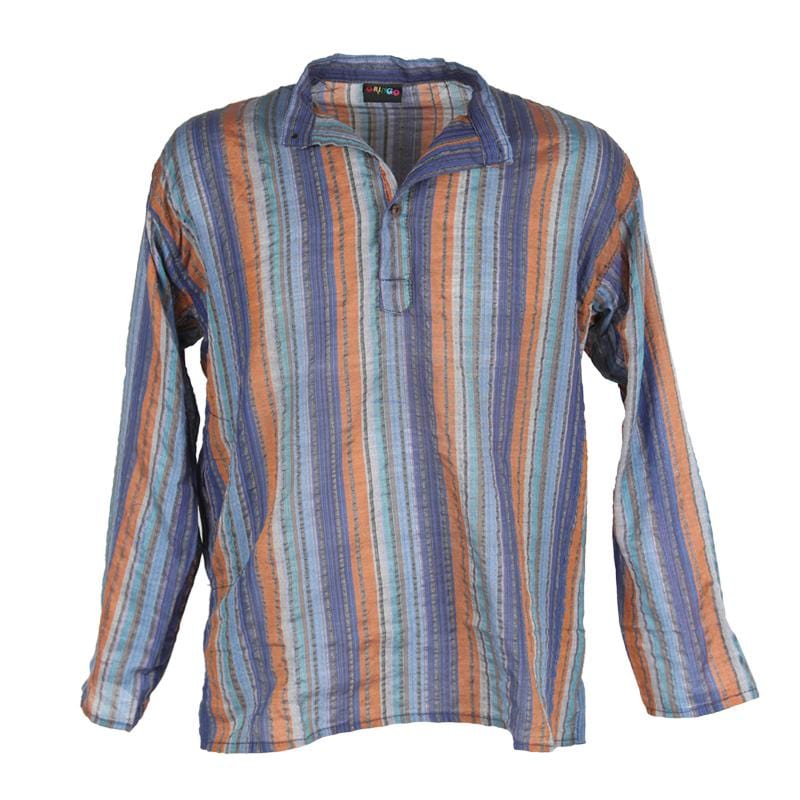 Mens Seersucker Shirt