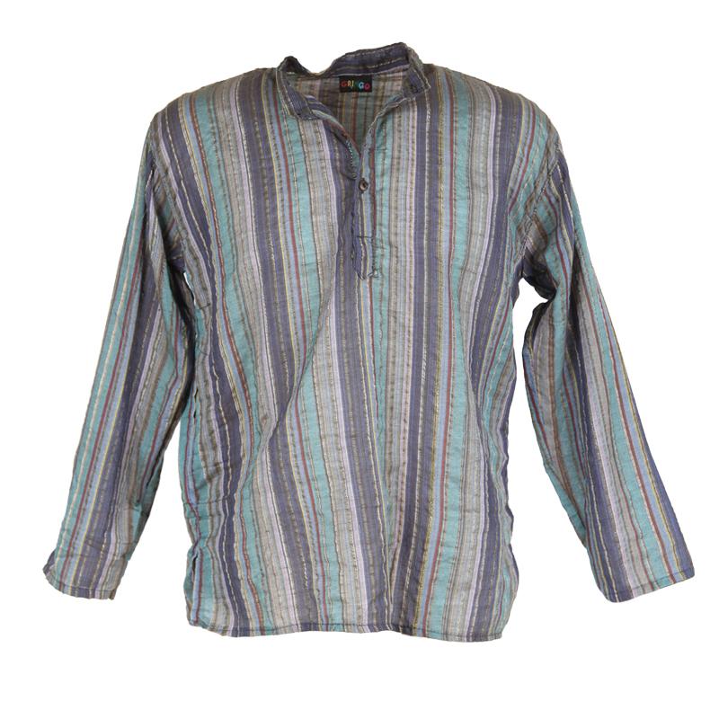 Mens Seersucker Shirt