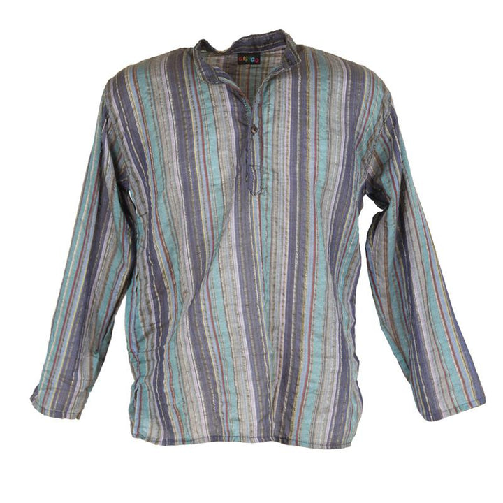 Mens Seersucker Shirt