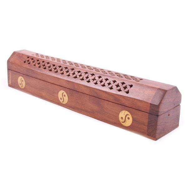 Incense Burner Box With Yin Yang Inlay