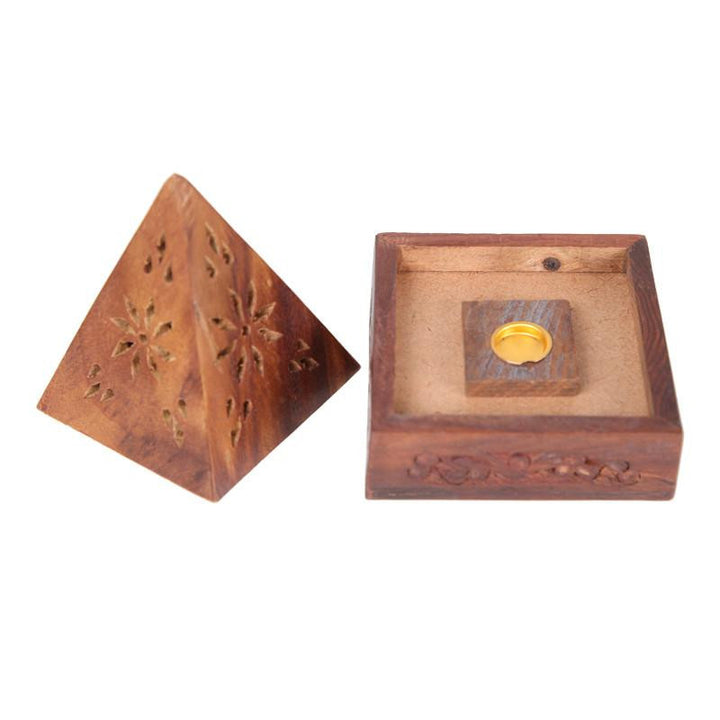 Pyramid Incense Cone Box