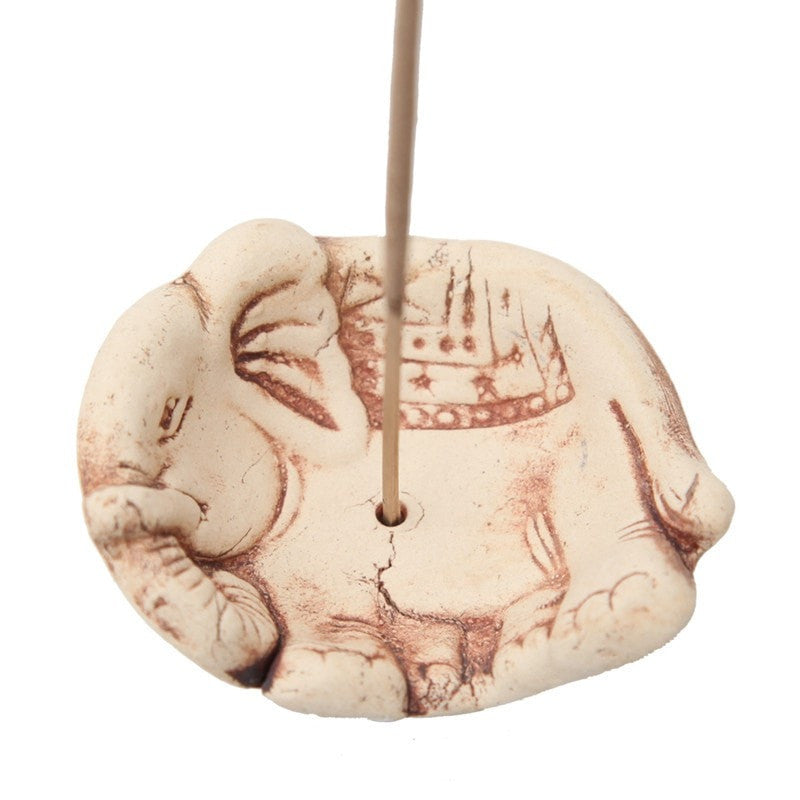 Ceramic Elephant Incense Holder