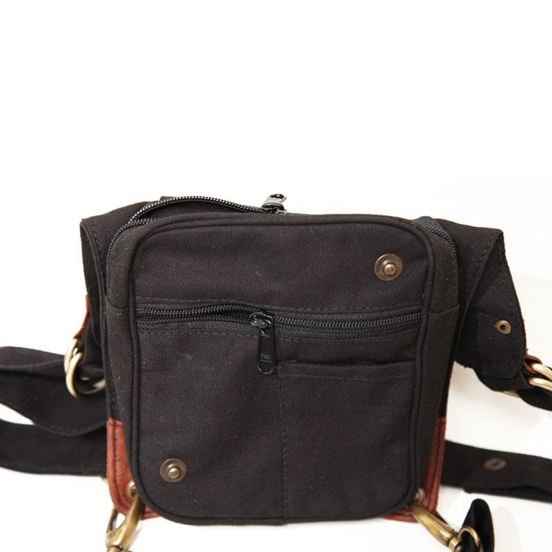 Multi Pocket Drop Leg Hip Bag