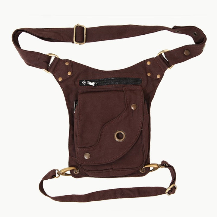 Multi Pocket Drop Leg Hip Bag