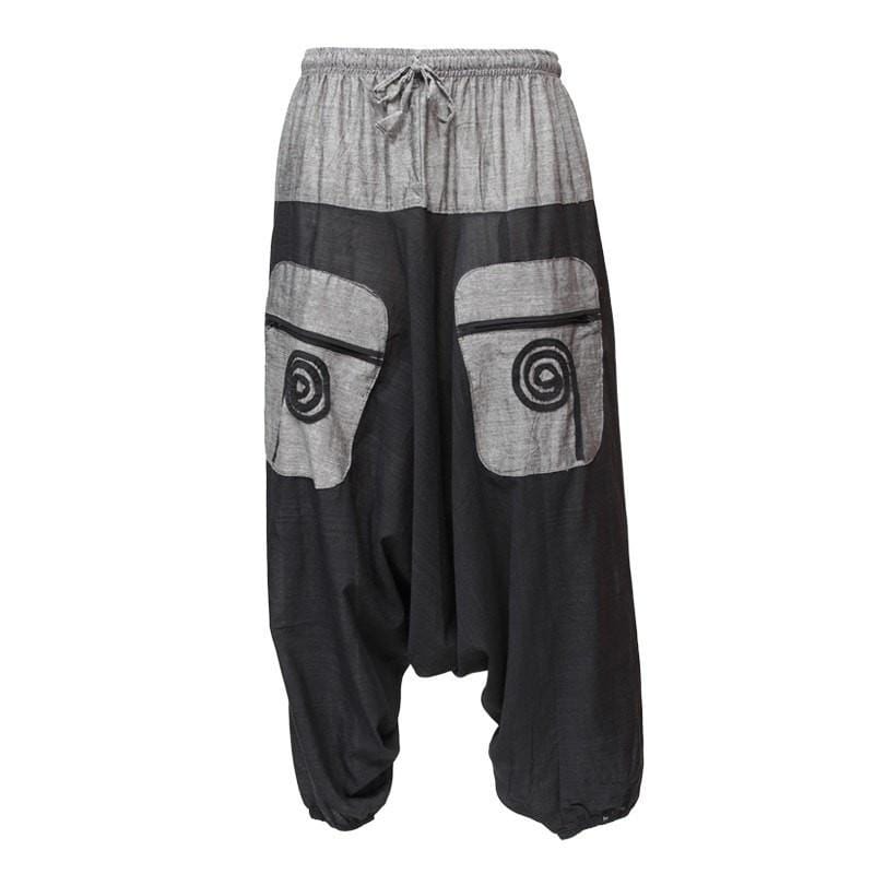 Swirl Pocket Drop Crotch Joggers.. – The Hippy Clothing Co.