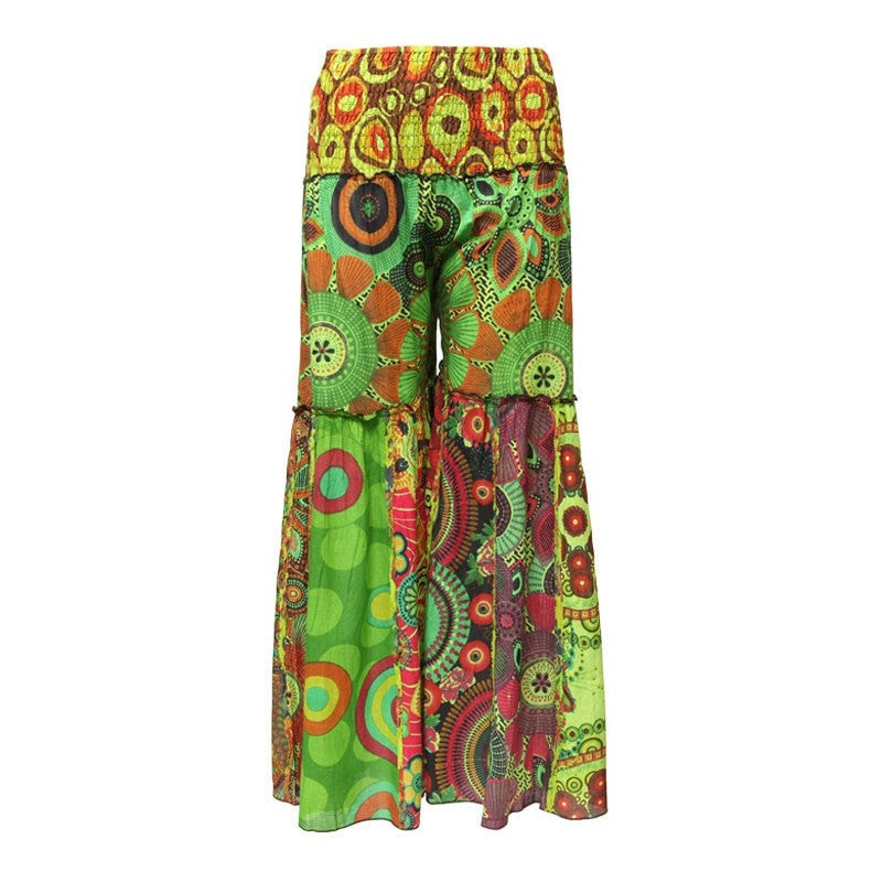 Festival Bell Bottom Flare Trousers