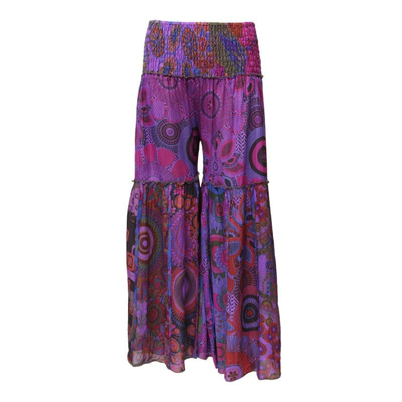 Festival Bell Bottom Flare Trousers