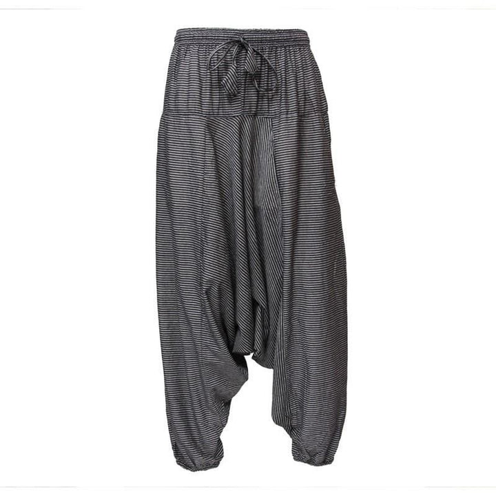 Striped Lounge Jogger Harem Pants..