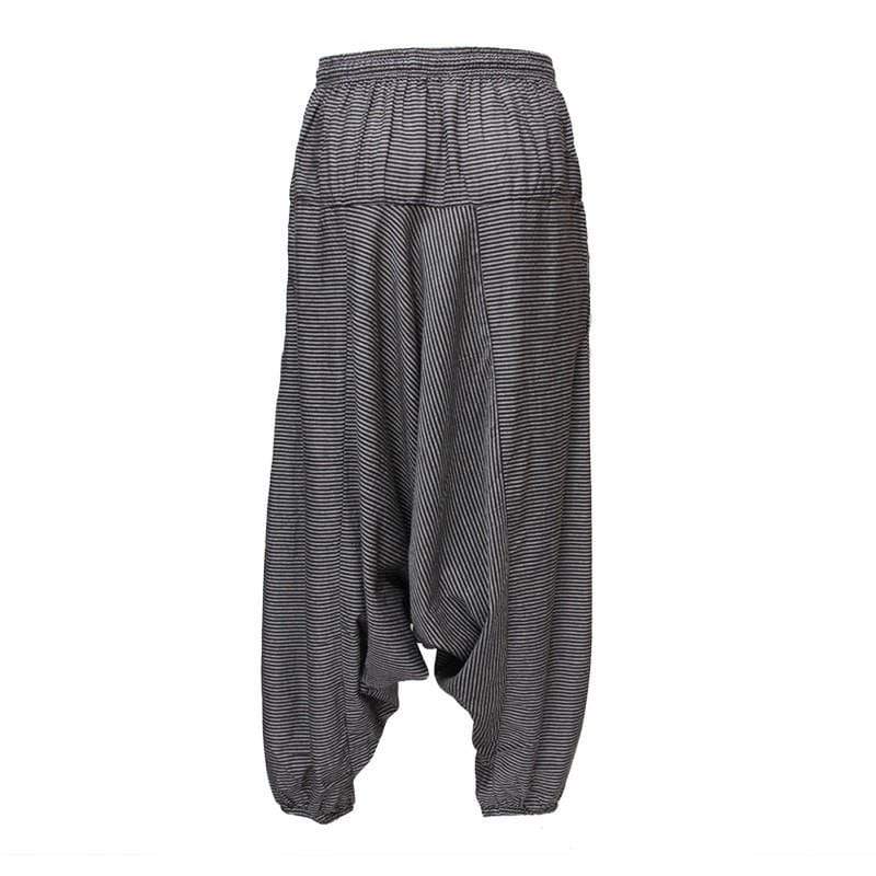 Striped Lounge Jogger Harem Pants..