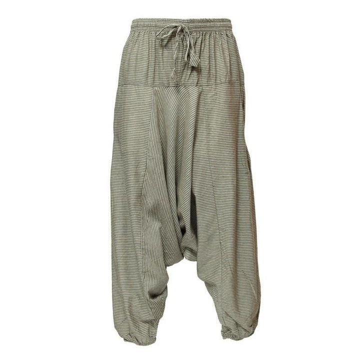 Striped Lounge Jogger Harem Pants..