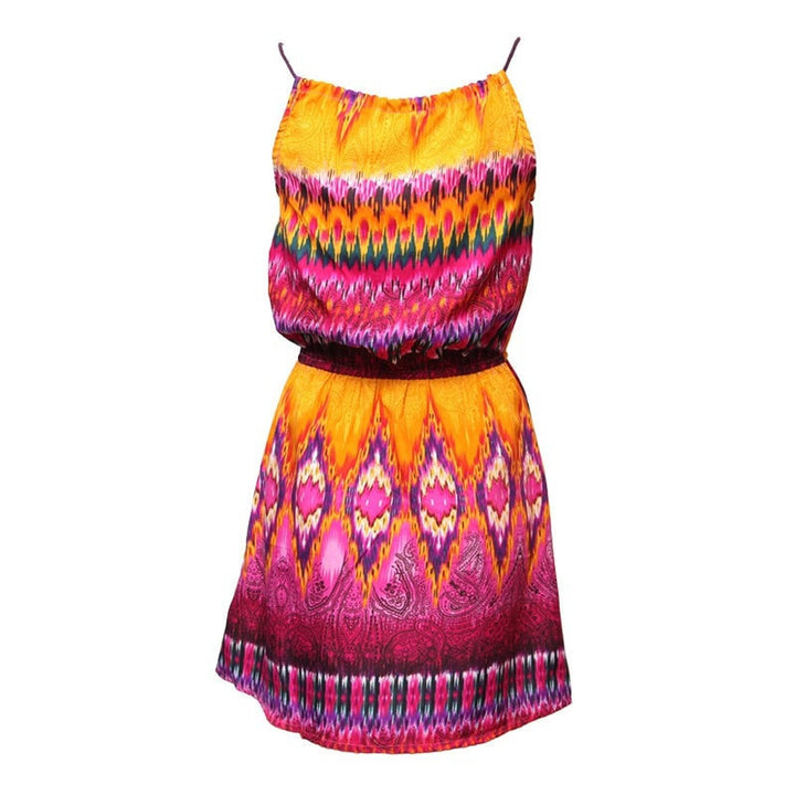 Indian Summer Halter Dress