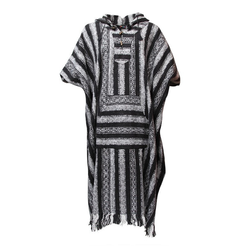 Men's Nepalese Long Poncho