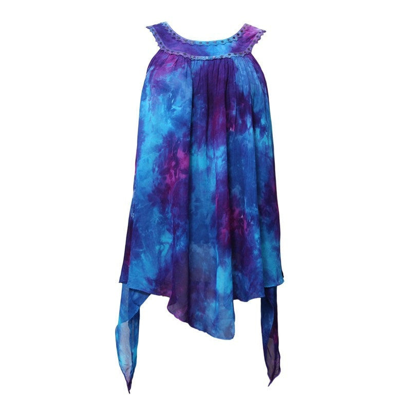 Tie Dye High Neck Swing Top – The Hippy Clothing Co.