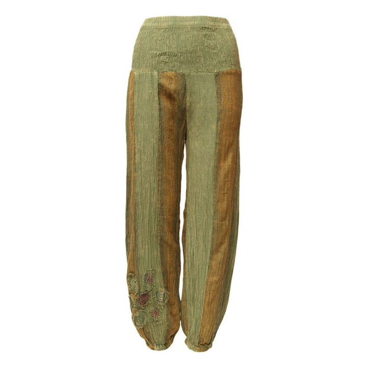 Khaki Slim Harem Pants