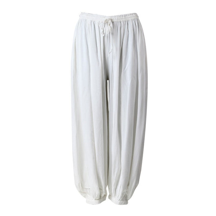 Plain Viscose Jogger Harem Trousers..