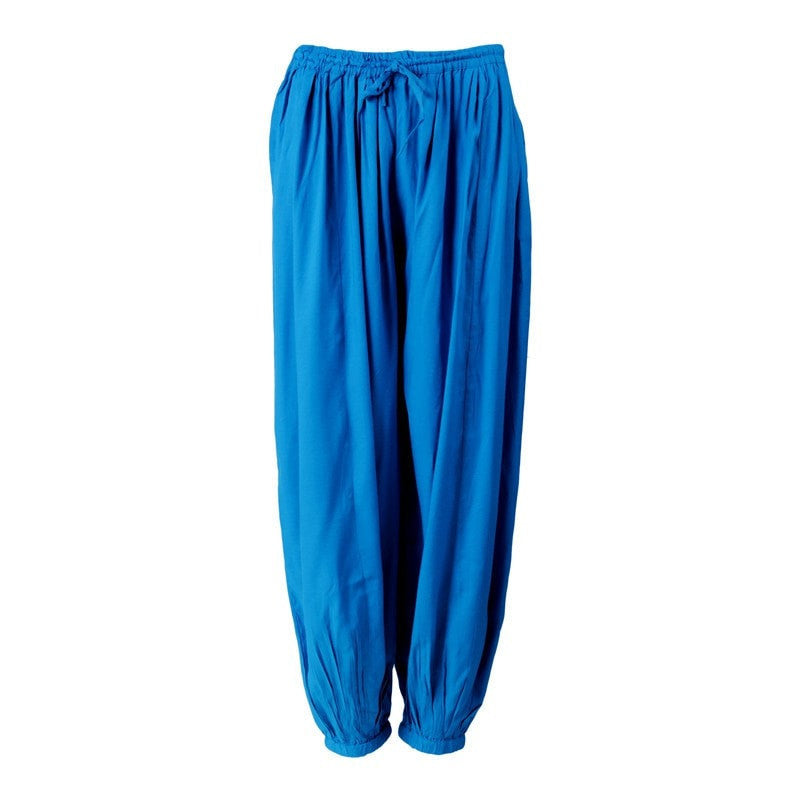 Plain Viscose Jogger Harem Trousers..