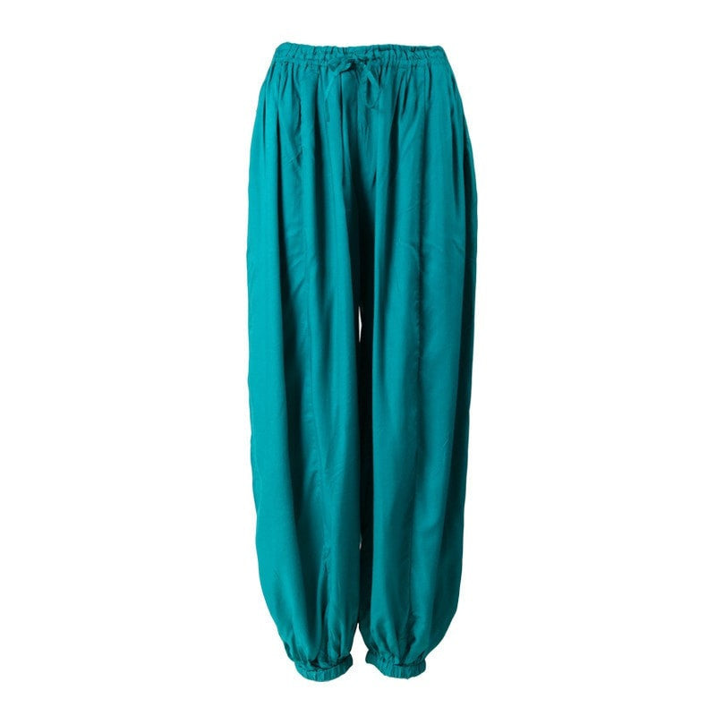 Plain Viscose Jogger Harem Trousers..