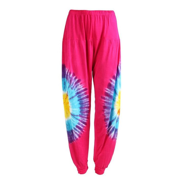 Tie Dye Detail Jersey Genie Trousers