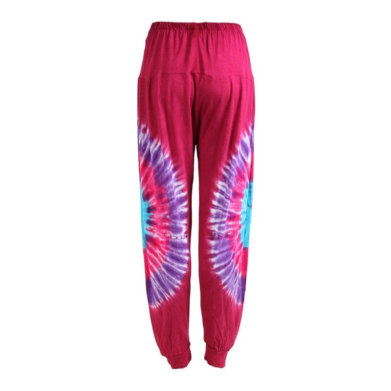 Tie Dye Detail Jersey Genie Trousers