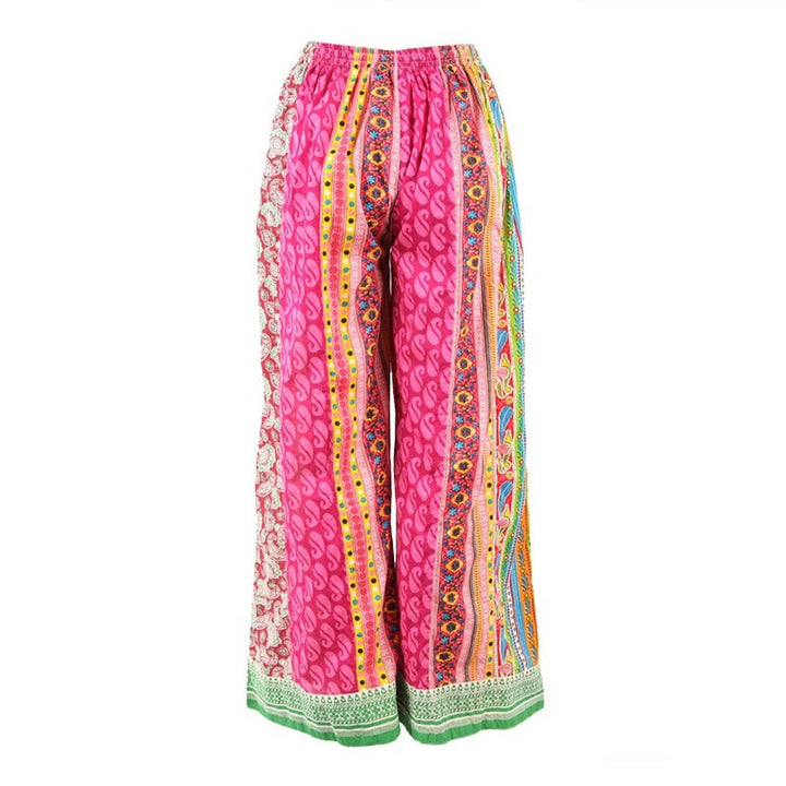 Technicolor Wide Leg Trousers