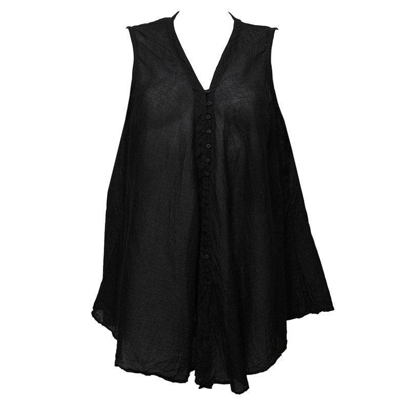 Sleeveless Longline Blouse