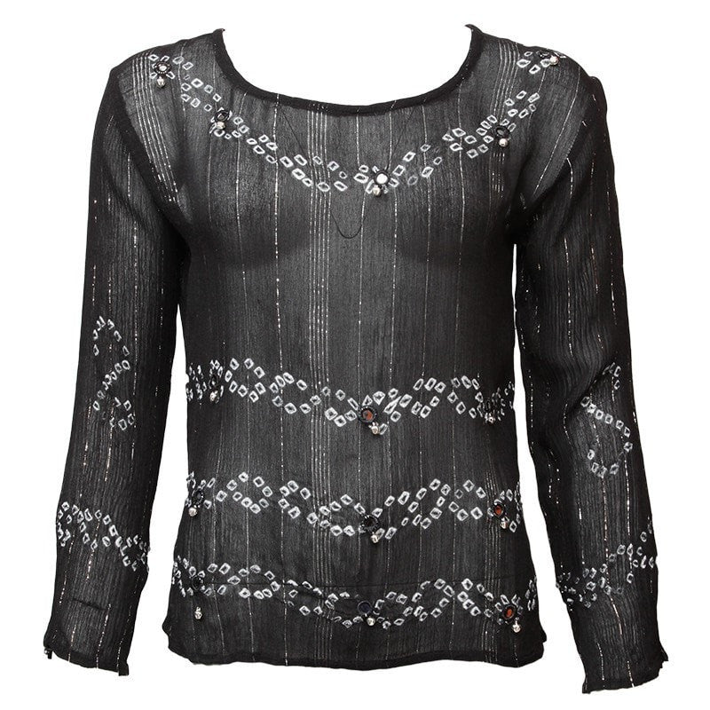 Lurex Mirrors & Bells Blouse