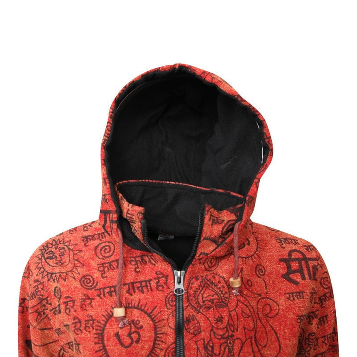 Nepalese Bomber Jacket with Hood