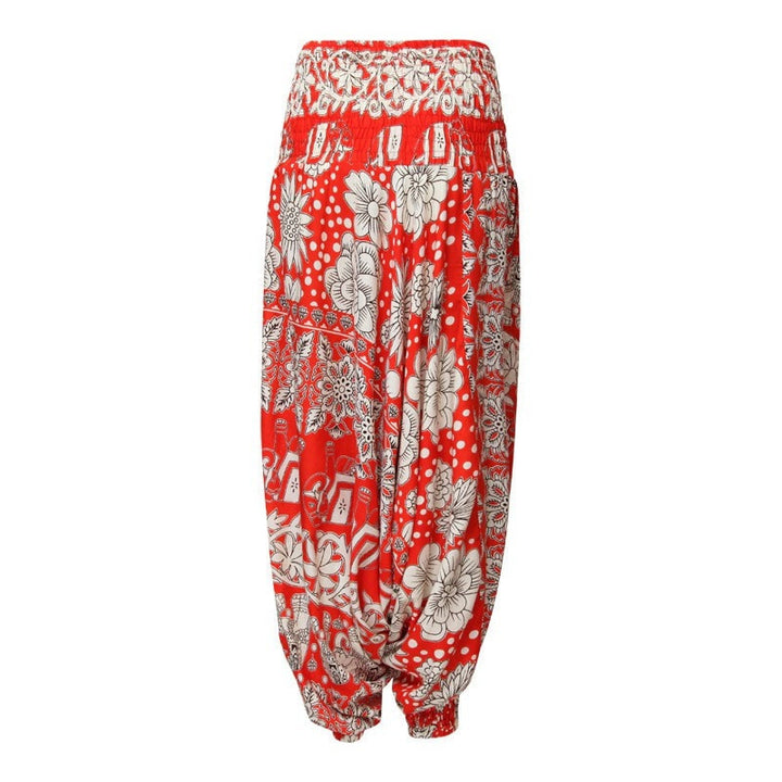 Elephant Print Thai Pants