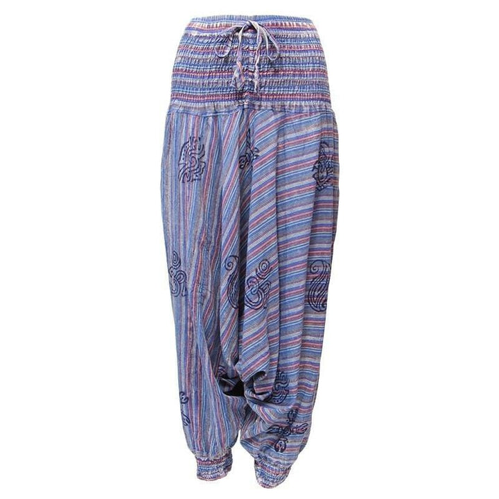 Acid Wash Drop Harem Pants..