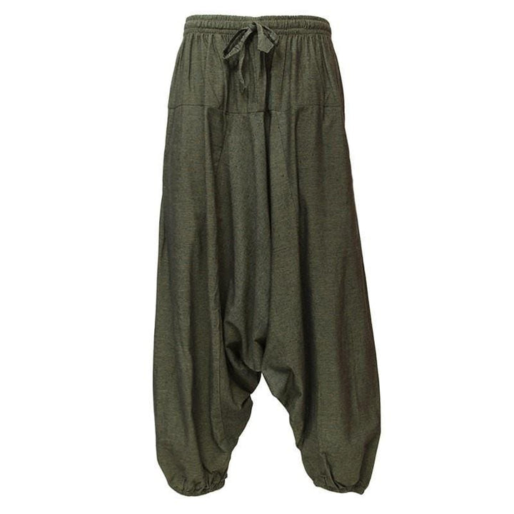 Oversized Hemp Harem Pants