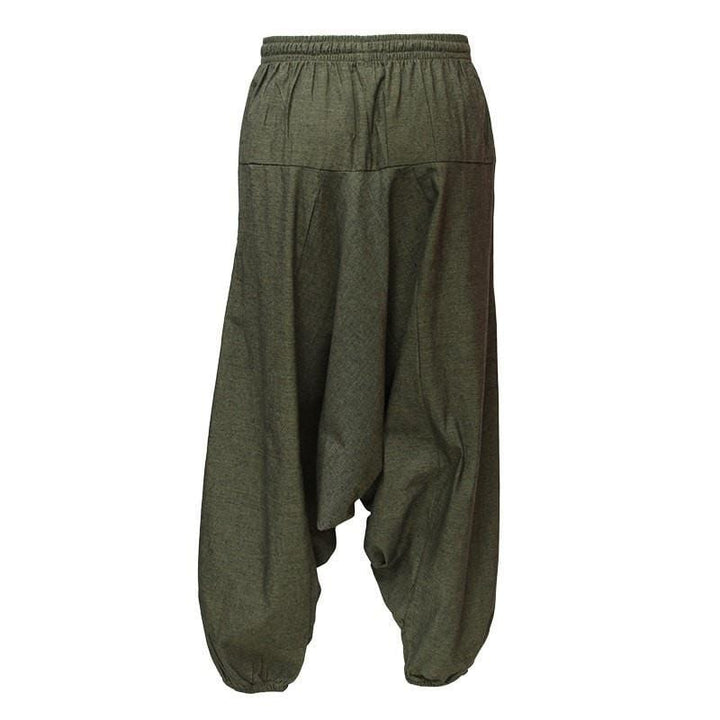 Oversized Hemp Harem Pants