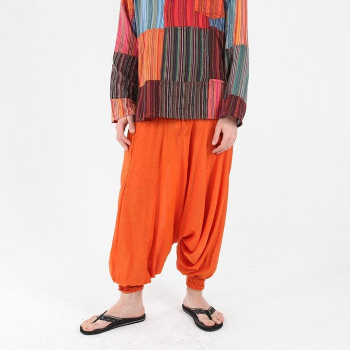 Men's Low Crotch Harem Pants