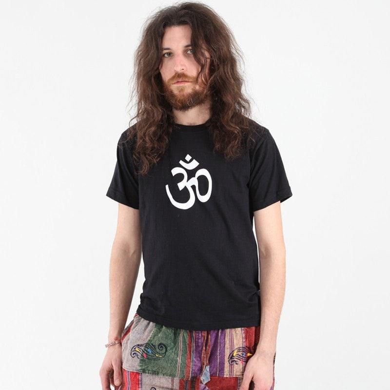 Om Print T-Shirt