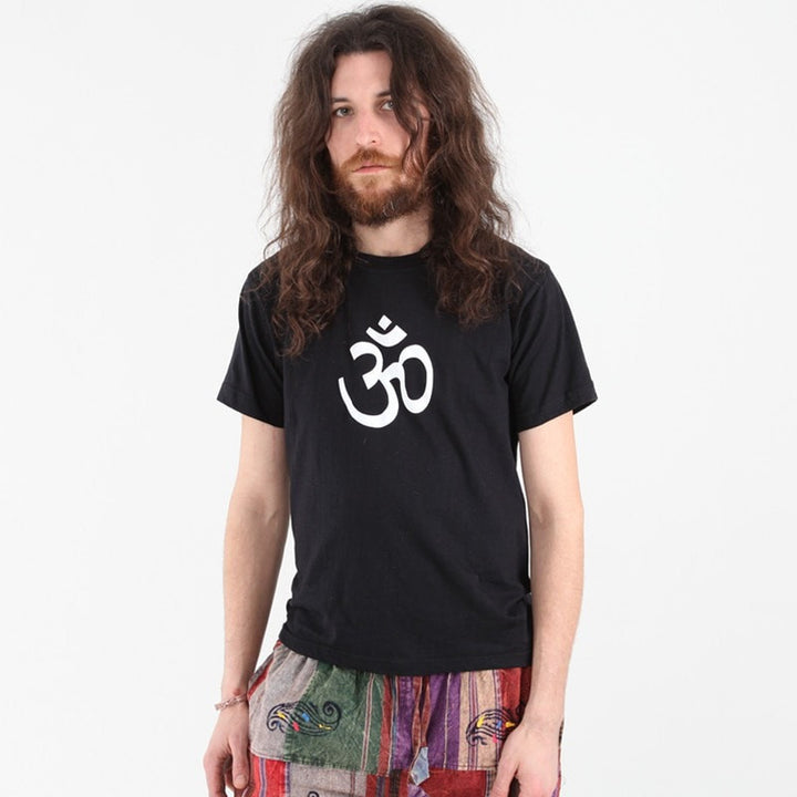 Om Print T-Shirt