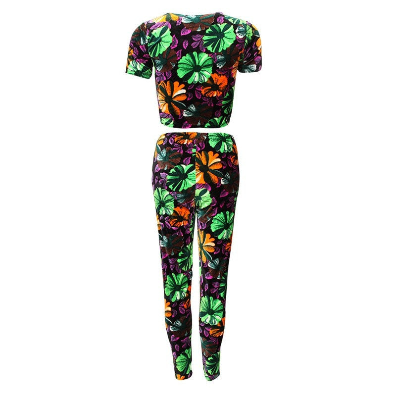 Jungle Crop & Leggings Co-Ord