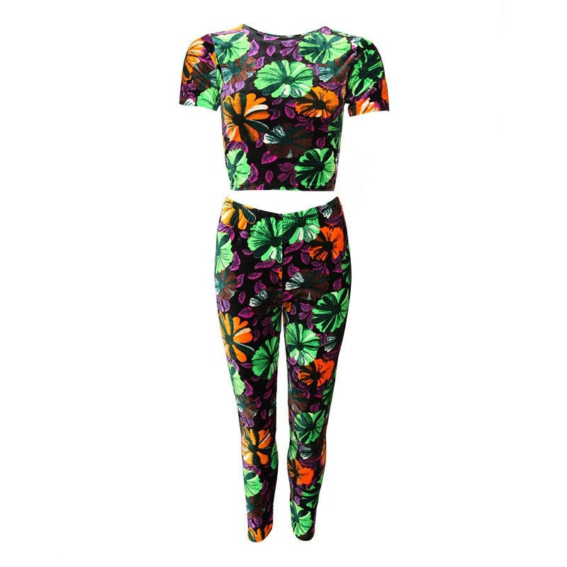 Jungle Crop & Leggings Co-Ord