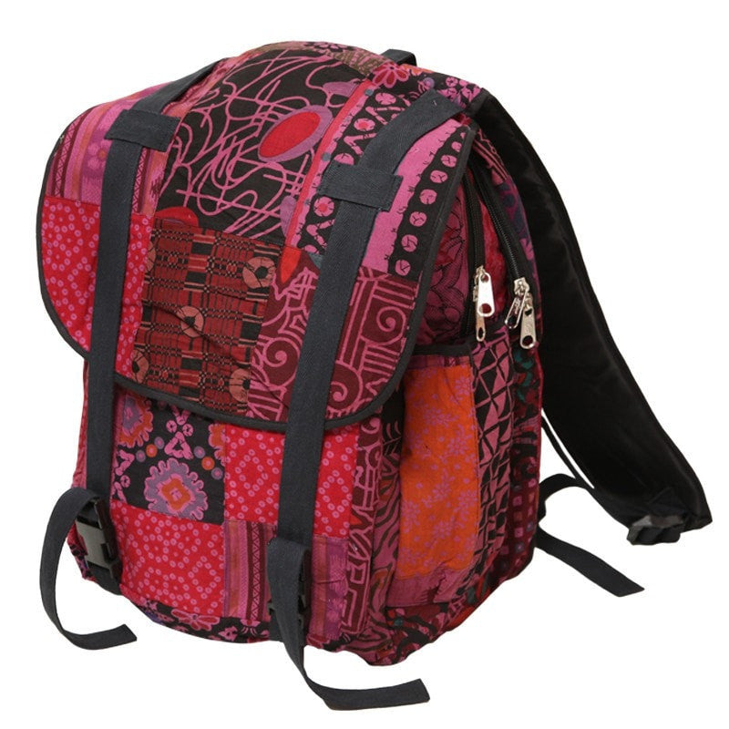 Patterned Festival Backpack