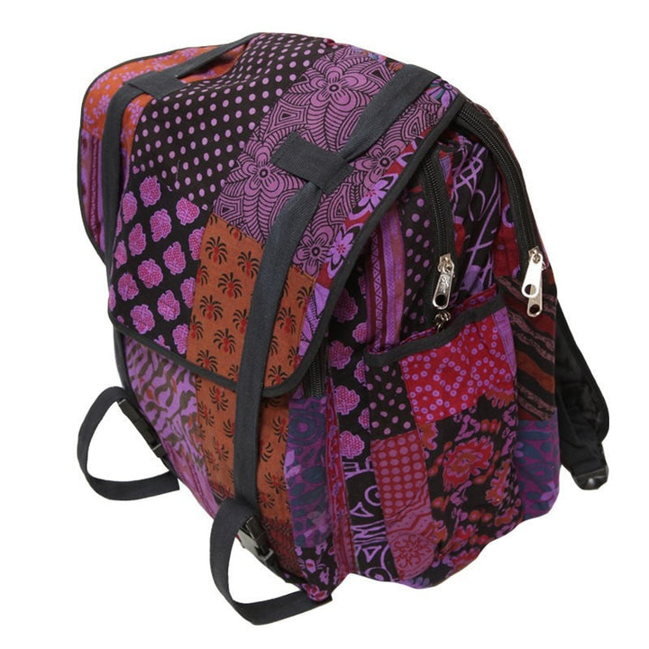 Patterned Festival Backpack