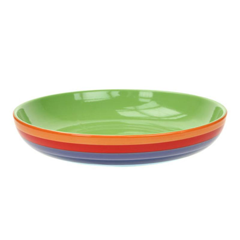 Fair Trade Rainbow Pasta Bowl