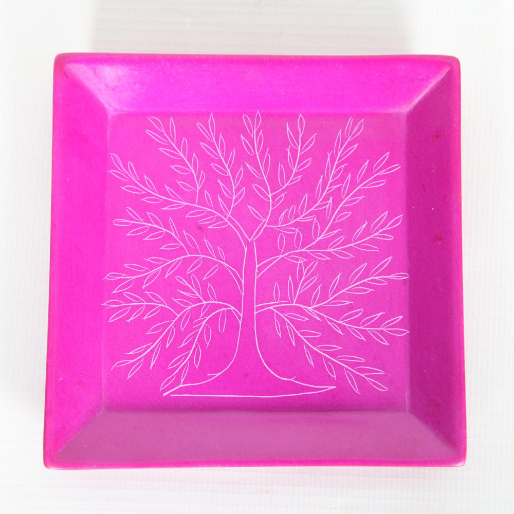 Tree of Life Soapstone Tray..