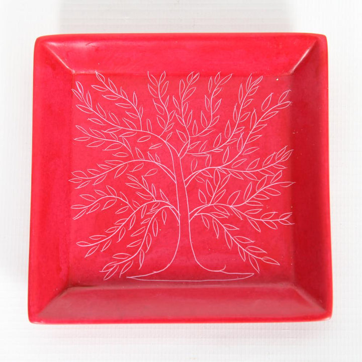 Tree of Life Soapstone Tray..