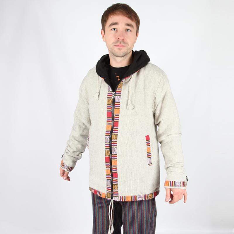 Men's Woven Gheri Cotton Coat..