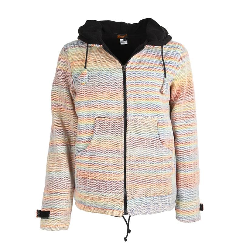 Colourful Wool & Cotton Mix Jacket