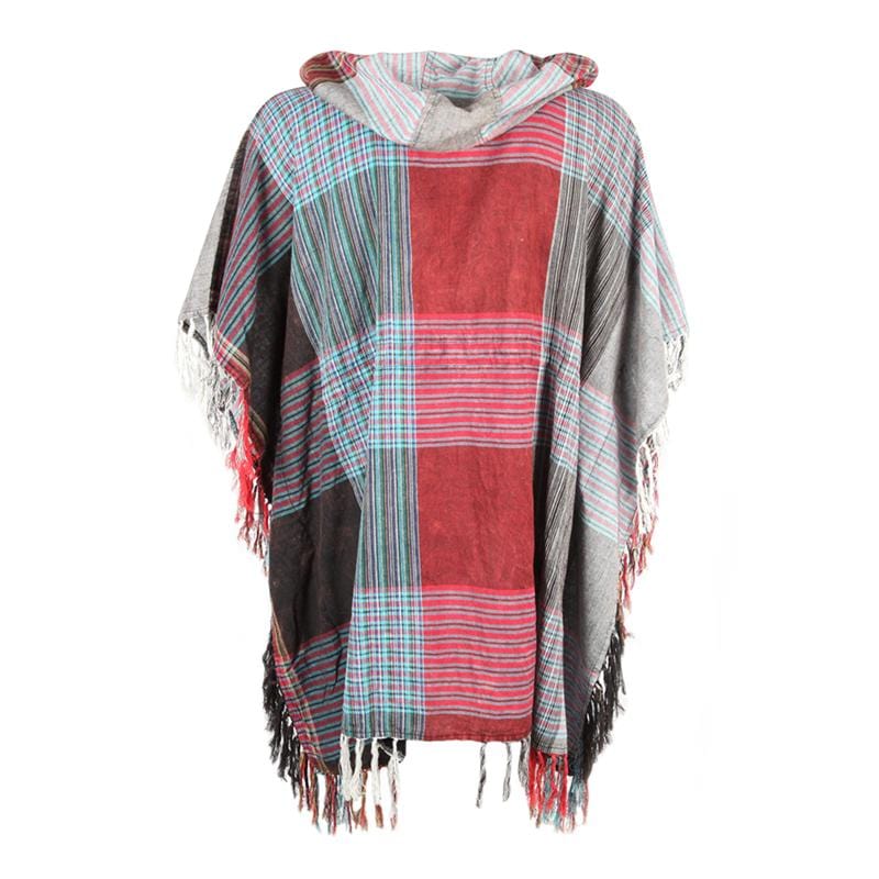 Lightweight Patchwork Poncho