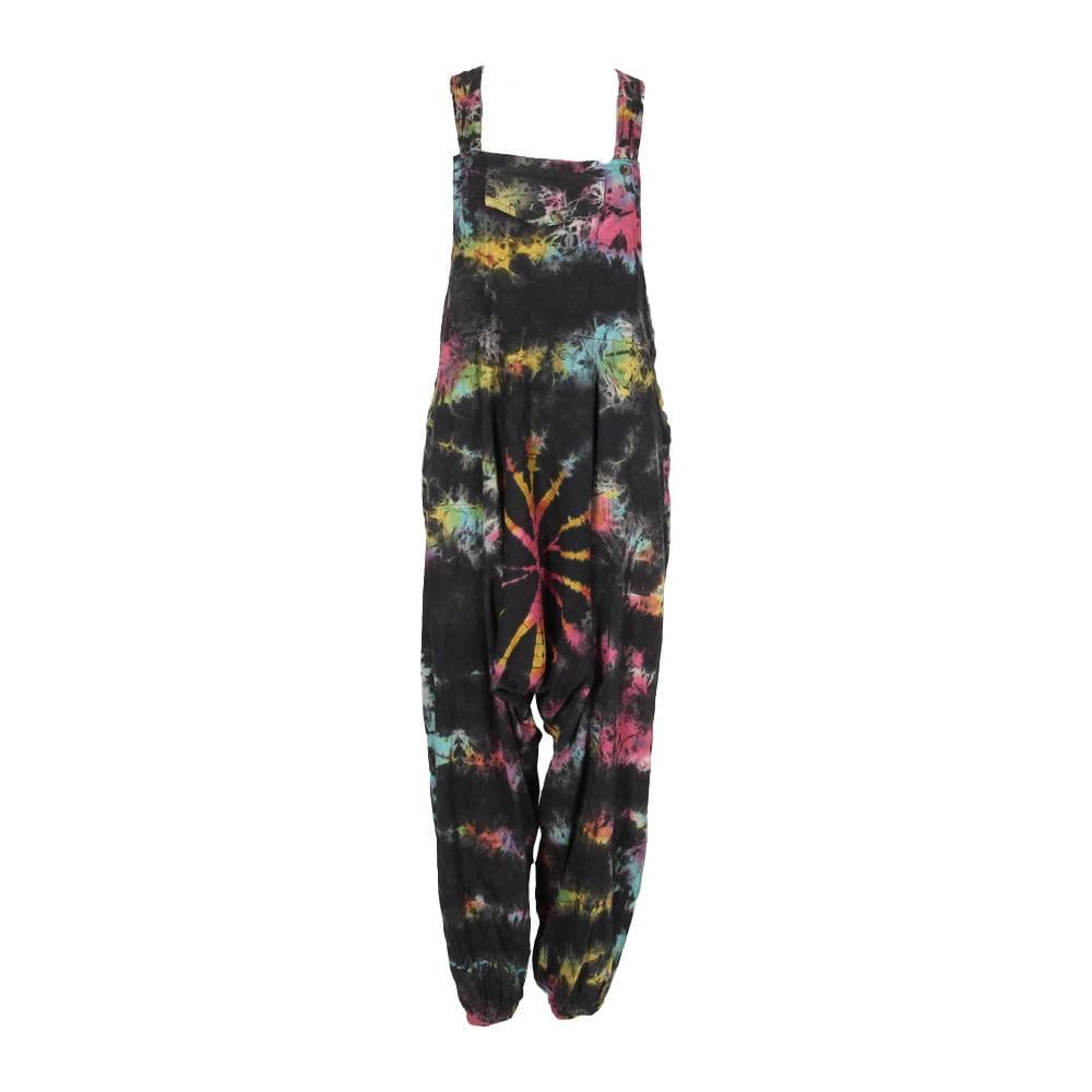 Tie Dye Harem Dungarees..