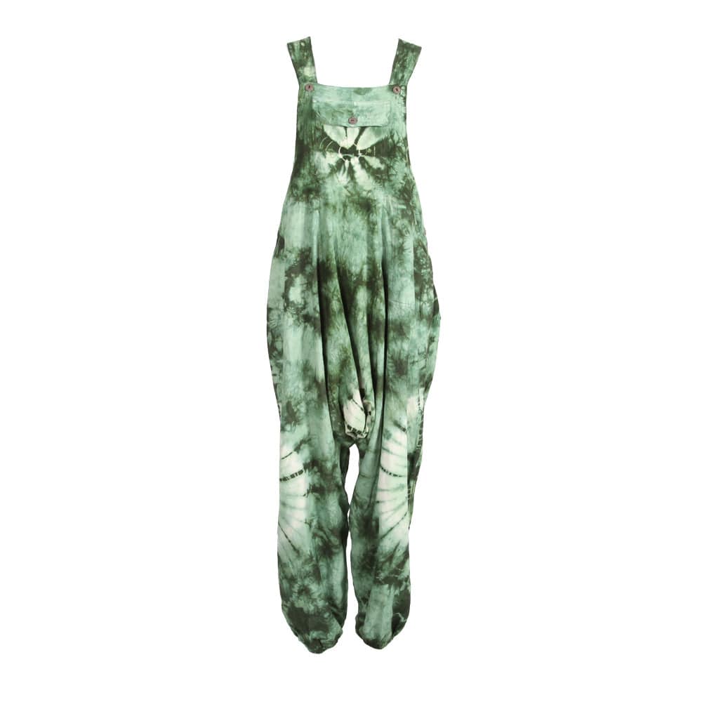 Tie Dye Harem Dungarees..